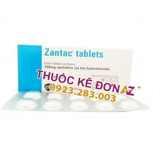 Thuốc Zantac Tablets 150mg giá bao nhiêu