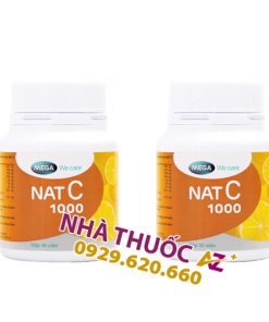 Thuốc Nat C 1000mg (hộp 30 viên) giá bao nhiêu