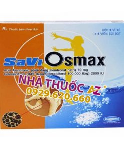Thuốc savi osmax – công dụng, liều dùng, giá bán