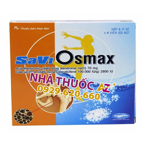 Thuốc savi osmax – công dụng, liều dùng, giá bán
