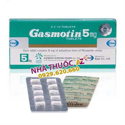 Thuốc Gasmotin tablets 5mg giá bao nhiêu
