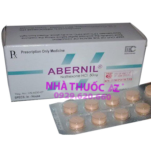 Thuốc Abernil 50mg (Naltrexon) – Công dụng, Cách dùng, Giá bán?