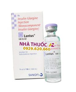 Thuốc Lantus 1000IU/10ml – Insulin glargine - Giá bán, Mua ở đâu?