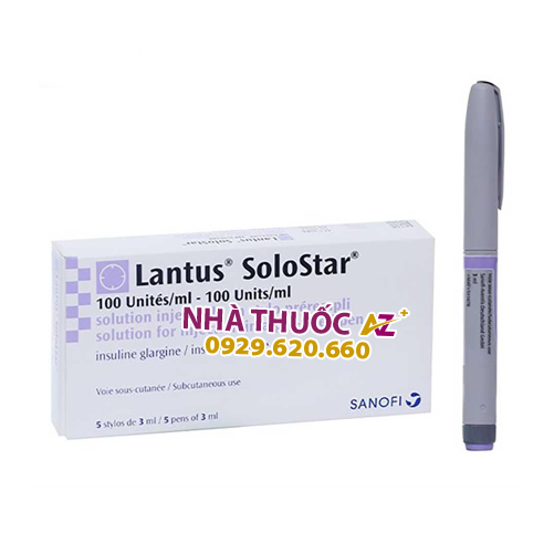 Thuốc Lantus Solostar 300IU/3ml – Liều dùng – Giá bán – Mua ở đâu?