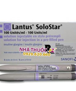 Thuốc Lantus Solostar 300IU/3ml – Liều dùng – Giá bán – Mua ở đâu?