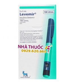 Thuốc Levemir Flexpen 300U/3ml – Liều dùng, Giá bán, Mua ở đâu?