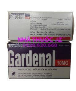 Thuốc Gardenal 10mg - Phenobarbital - Giá bán, Mua ở đâu chính hãng?