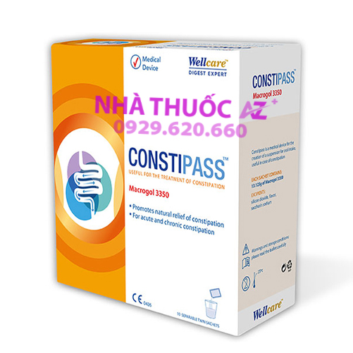 Thuốc Constipass – Thông tin, Tác dụng, Liều dùng, Giá bán. 