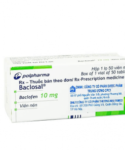 Thuốc Baclosal 10mg là thuốc gì? Cách dùng - Giá bán - Mua ở đâu?