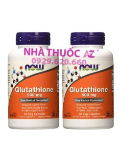 Viên uống Glutathione Now 500mg hỗ trợ trắng da - Của Mỹ giá bao nhiêu?