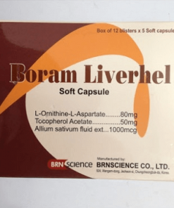 Thuốc Boram liverhel soft capsule: Cách dùng, Giá bán, Mua ở đâu?