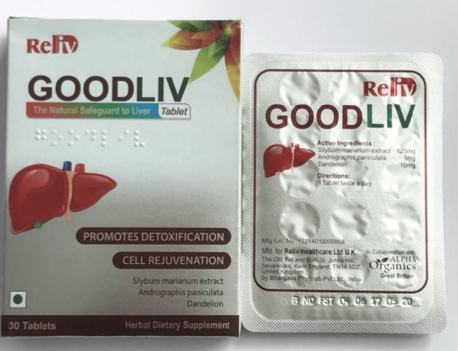 Viên uống Goodliv tăng cường chức năng gan