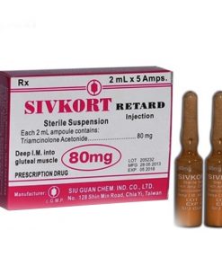 Thuốc Sivkort 80mg Retard là thuốc gì - Cách dùng, Giá bán, Mua ở đâu?