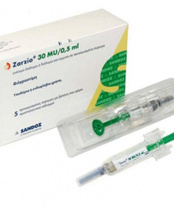 Thuốc Zarzio 30 MU/0.5ml là thuốc gì, Cách dùng, Giá bán, Mua ở đâu?