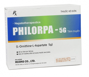 Thuốc bổ gan truyền tĩnh mạch Philorpa 500mg/5ml