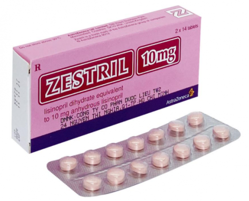Thuốc Zestril 10mg là thuốc gì - Giá bao nhiêu, Mua ở đâu?