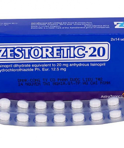 Thuốc Zestoretic 20mg là thuốc gì - Giá bao nhiêu, Mua ở đâu?