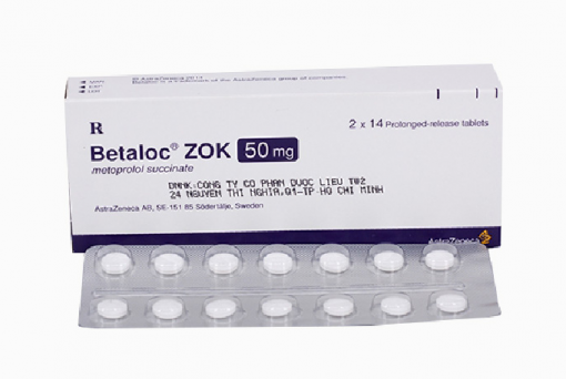 Thuốc Betaloc Zok 50mg là thuốc gì - Giá bao nhiêu, Mua ở đâu?