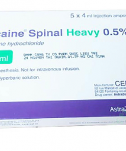 Thuốc Marcaine Spinal Heavy 0.5% là thuốc gì - Giá bán, Mua ở đâu?