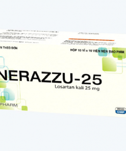 Thuốc Nerazzu-25 (Losartan kali) là thuốc gì - Giá bao nhiêu, Mua ở đâu?