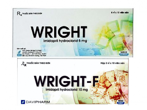 Thuốc Wright (Imidapril hydroclorid) là thuốc gì - Giá bán, Mua ở đâu?