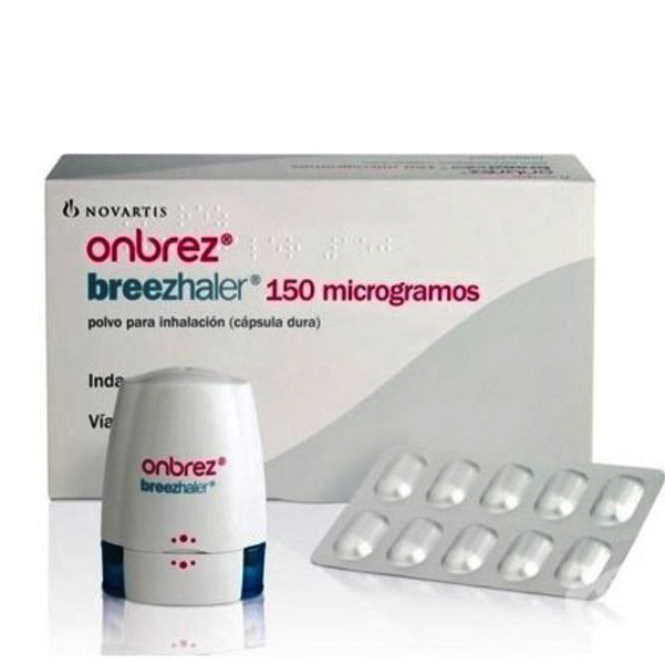 Thuốc Onbrez Breezhaler 150 mcg điều trị bệnh phổi tắc nghẽn mãn tính