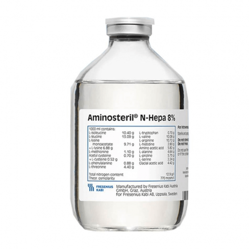 Thuốc Aminosteril N-Hepa 8% là thuốc gì - Giá bao nhiêu, Mua ở đâu?