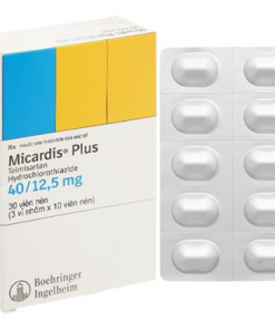 Thuốc Micardis Plus 40/12.5mg là thuốc gì - Giá bao nhiêu, Mua ở đâu?