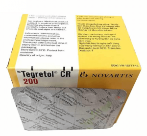 Thuốc Tegretol CR 200mg giá bao nhiêu?