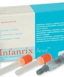 Vắc xin 6 trong 1 Infanrix Hexa 0.5ml phòng bệnh, Giá bao nhiêu?
