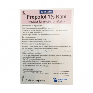 Thuốc Propofol 1% Kabi giá bao nhiêu?