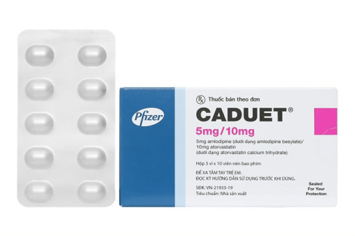 Thuốc Caduet 5mg/10mg là thuốc gì - Giá bao nhiêu, Mua ở đâu?
