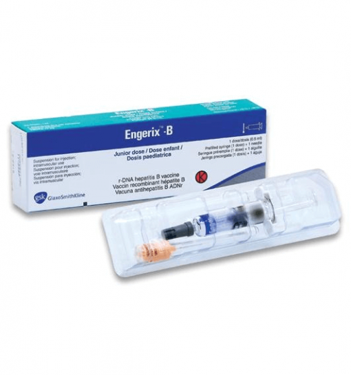Vaccine Engerix B Pediatric 10mcg/0.5ml phòng viêm gan B - Giá bán?