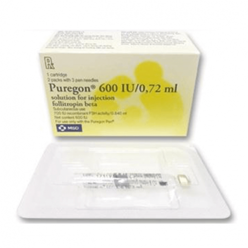 Thuốc Puregon Inj 600IU 0.72ML là thuốc gì - Giá bao nhiêu, Mua ở đâu?
