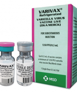 Thuốc Varivax & Diluent Inj 0.5ml 1’s phòng thủy đậu - Giá bao nhiêu?