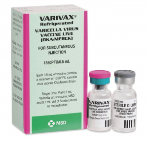 Thuốc Varivax & Diluent Inj 0.5ml 1's giá bao nhiêu?