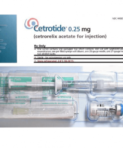 Thuốc Cetrotide & Diluent 0.25mg giá bao nhiêu?