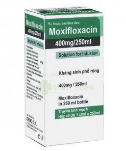 Thuốc Moxifloxacin 400mg/250ml điều trị nhiễm khuẩn – Giá bao nhiêu?