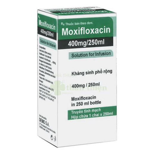 Thuốc Moxifloxacin 400mg/250ml điều trị nhiễm khuẩn – Giá bao nhiêu?