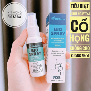 Xịt họng Bdferm Bio Spray 30ml giá bao nhiêu?