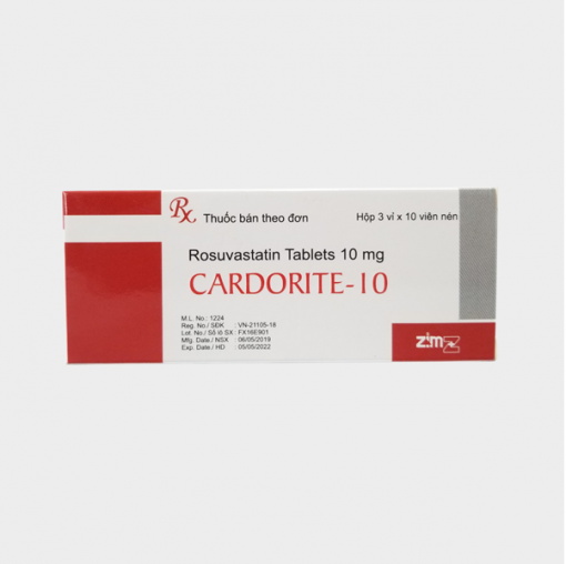 Thuốc Cardorite 10mg là thuốc gì