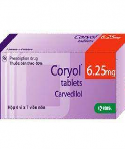 Thuốc Coryol 6.25mg là thuốc gì