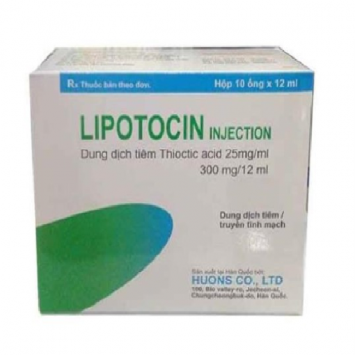 Thuốc Lipotocin 300mg/12ml giá bao nhiêu