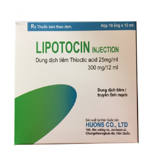 Thuốc Lipotocin 300mg/12ml là thuốc gì