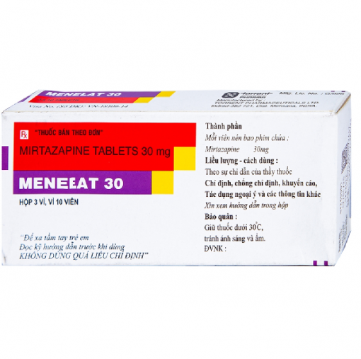 Thuốc Menelat 30mg là thuốc gì
