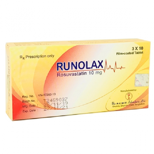 Thuốc Runolax 10mg là thuốc gì
