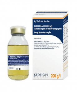 Thuốc Kedrialb 200g/l dịch truyền – Giá bao nhiêu, Mua ở đâu?