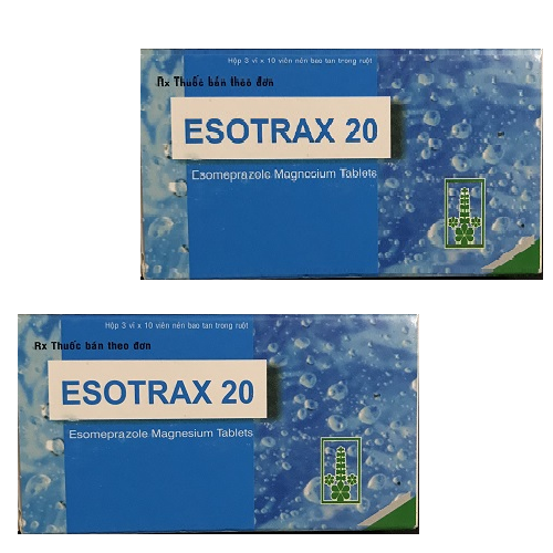 Thuốc Esotrax 20mg giá bao nhiêu