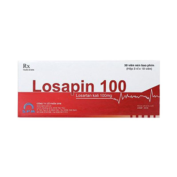 Thuốc Losapin 100mg là thuốc gì