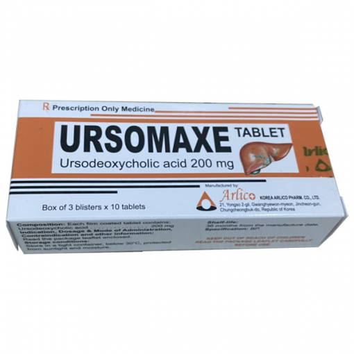 Thuốc Ursomaxe 200mg là thuốc gì
